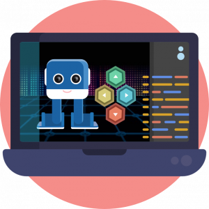 STEM Robot Icon Acellus Academy STEM Robot Icon